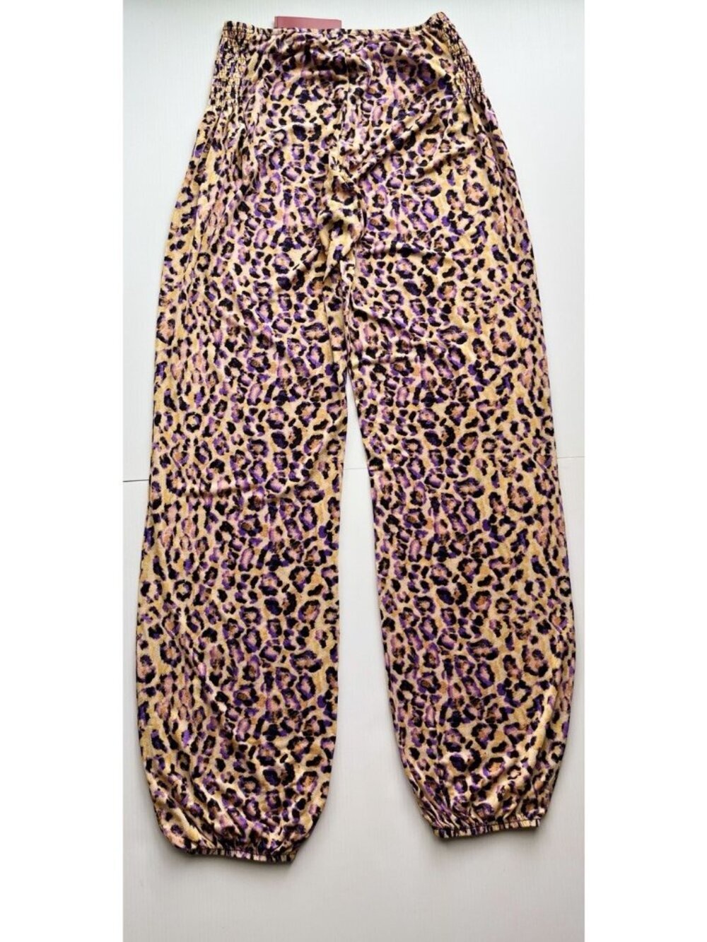 Tigerlily Atzaro Pink Leopard Print Lounge Pants Size 6 - Picture 2 of 14